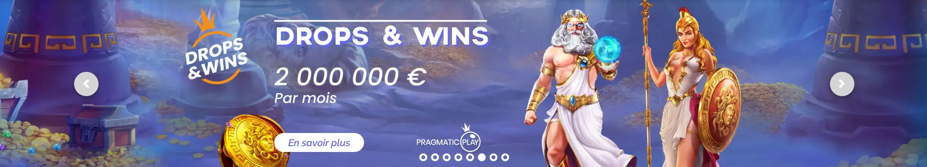 Drop and Wins Spin Away Casino
