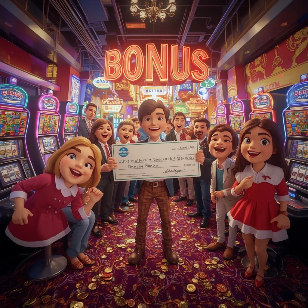 bonus dans les mains d’un homme au casino SPIN AWAY CASINO