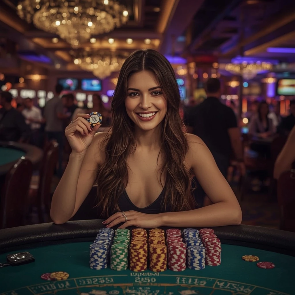 bonus dans les mains de l'homme au casino Spin Away Casino