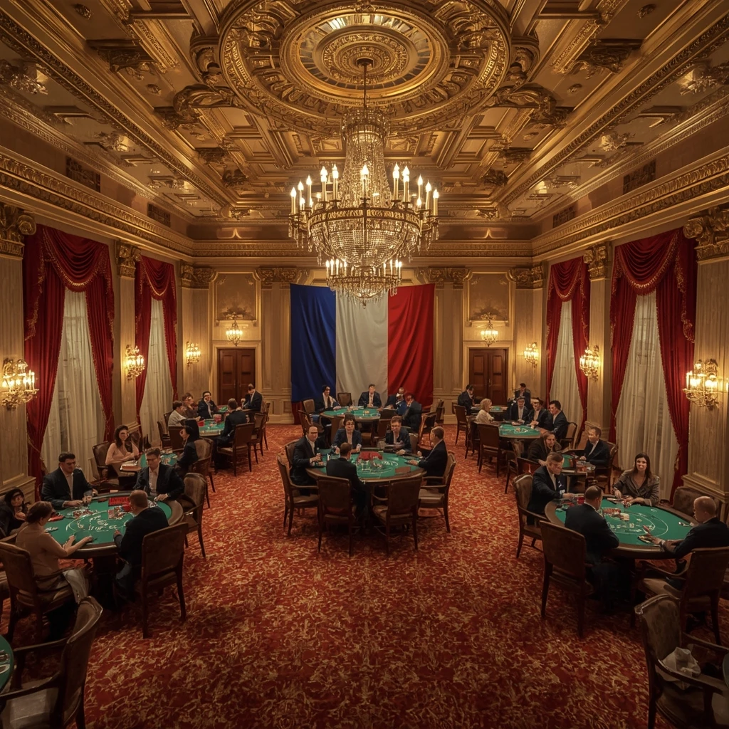 Le casino et le drapeau français SPIN AWAY CASINO